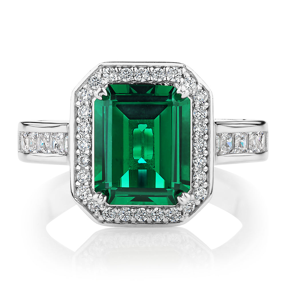 Buy Emerald Cut Engagement Ring/minimalist Emerald Ring/ Emerald  Anniversary Ring Gift Online in India - Etsy